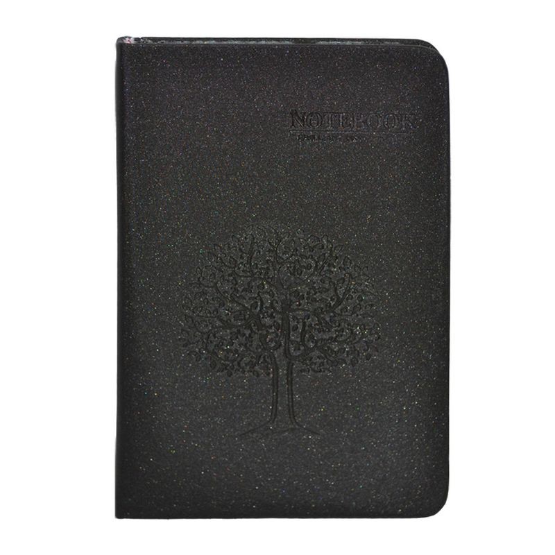 Agenda A6 nedatata, 80 pagini, margini rotunjite, coperta buretata - imagine 4